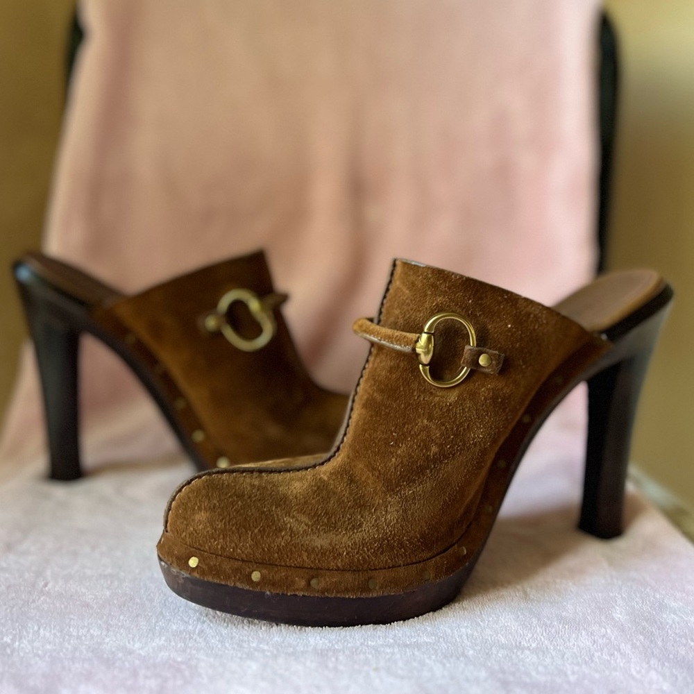 Authentic Gucci Horsebit Clog